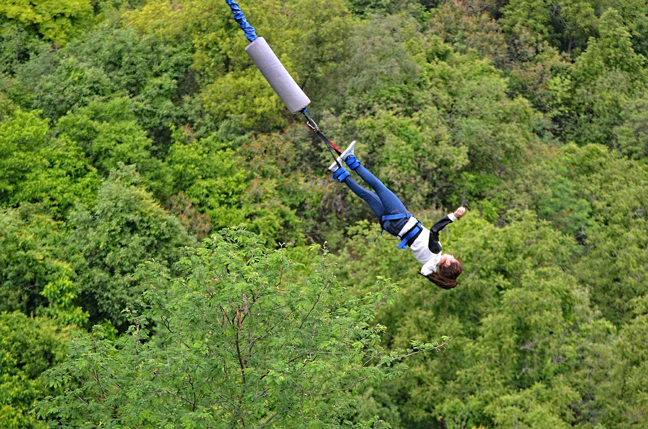 6 Best Places For Bungee Jumping In India