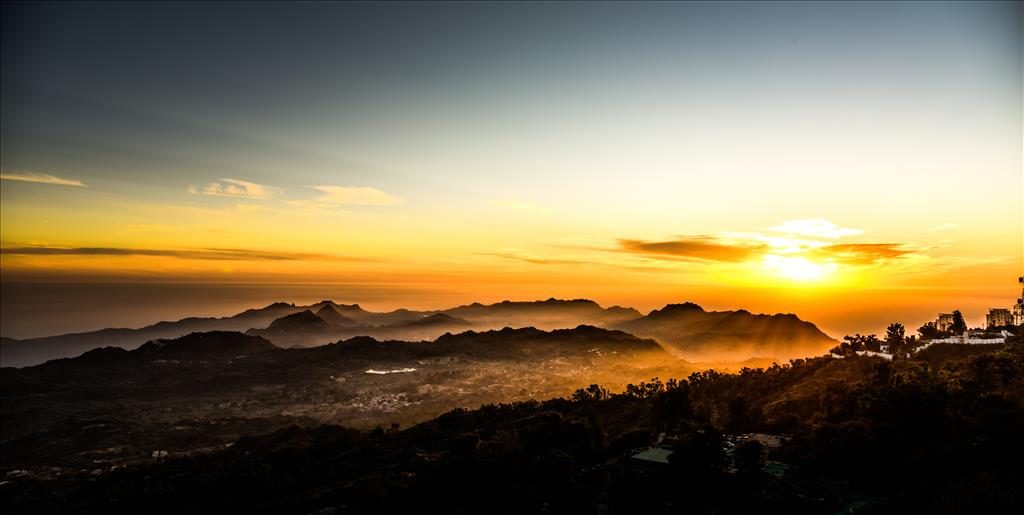 sunset pint Mount abu