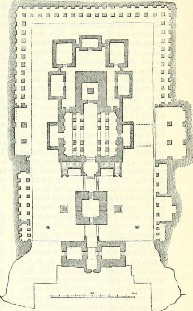Ground Plan of Kailasa Temple