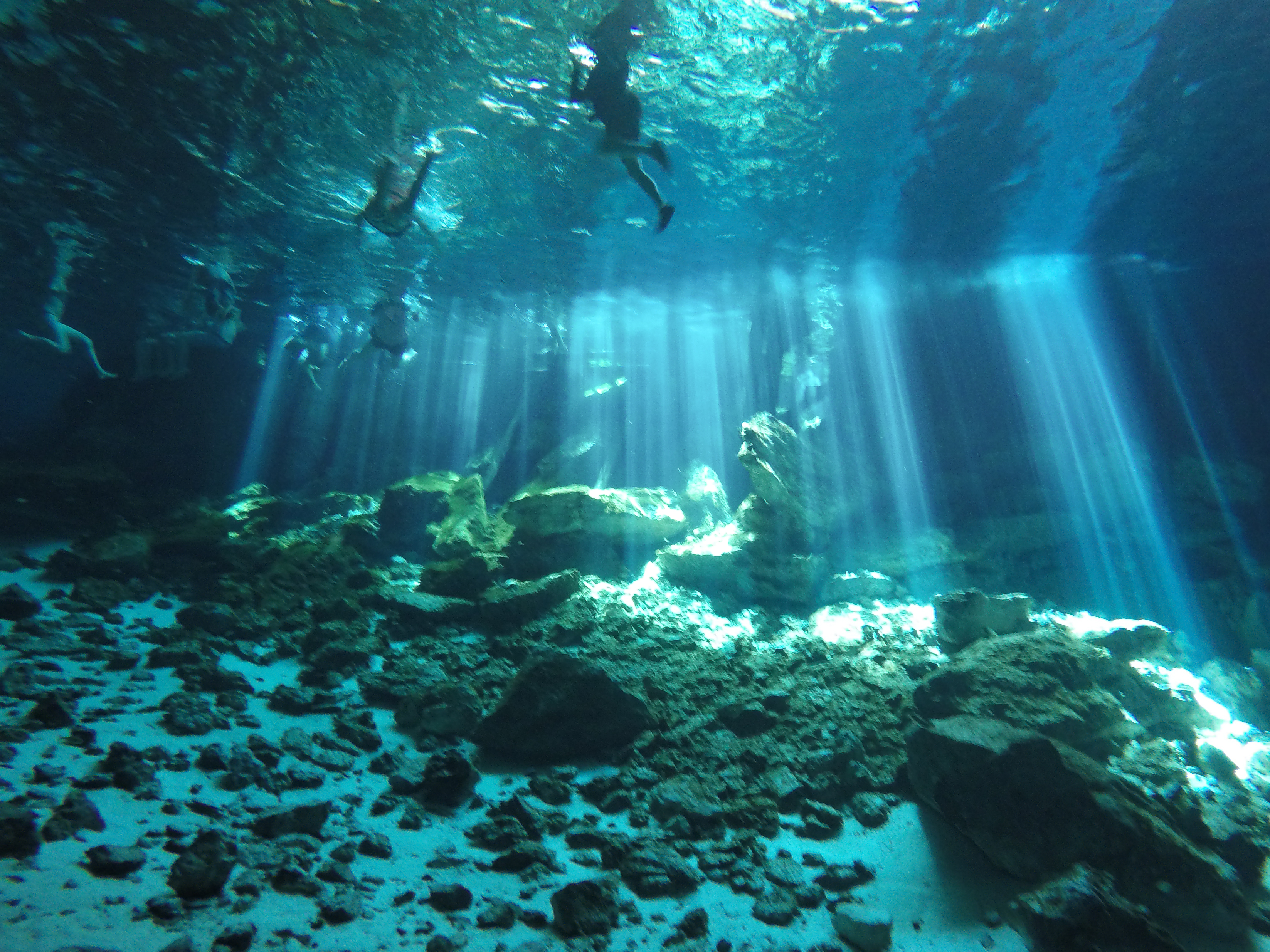 cenote dos ojos