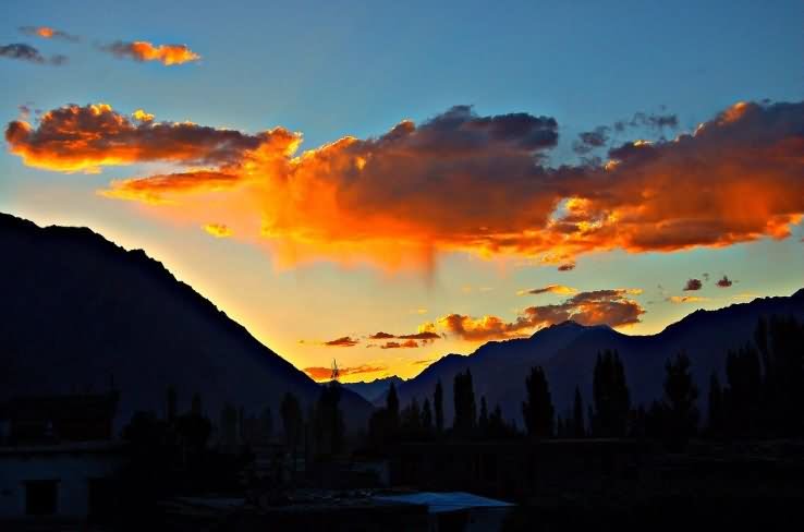 Nubra Valley Sunset