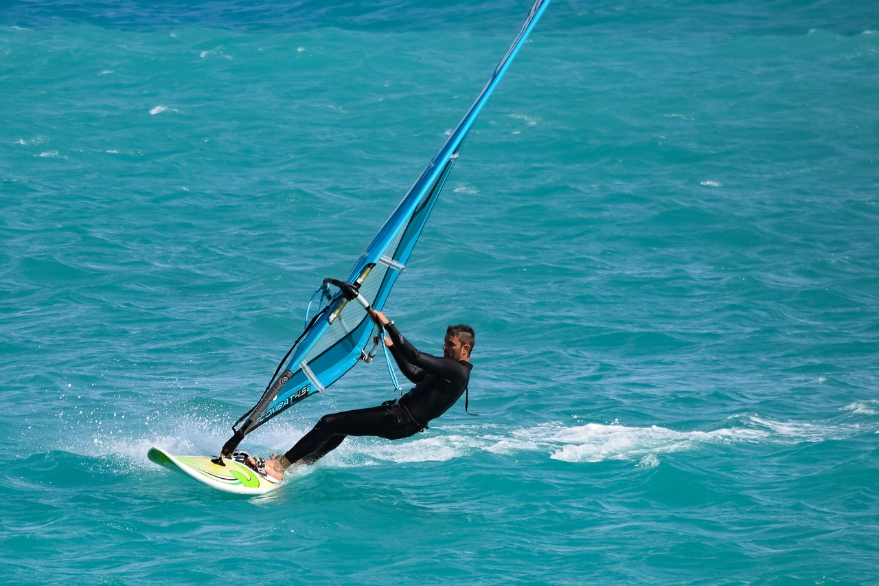 windsurfing in Alacati