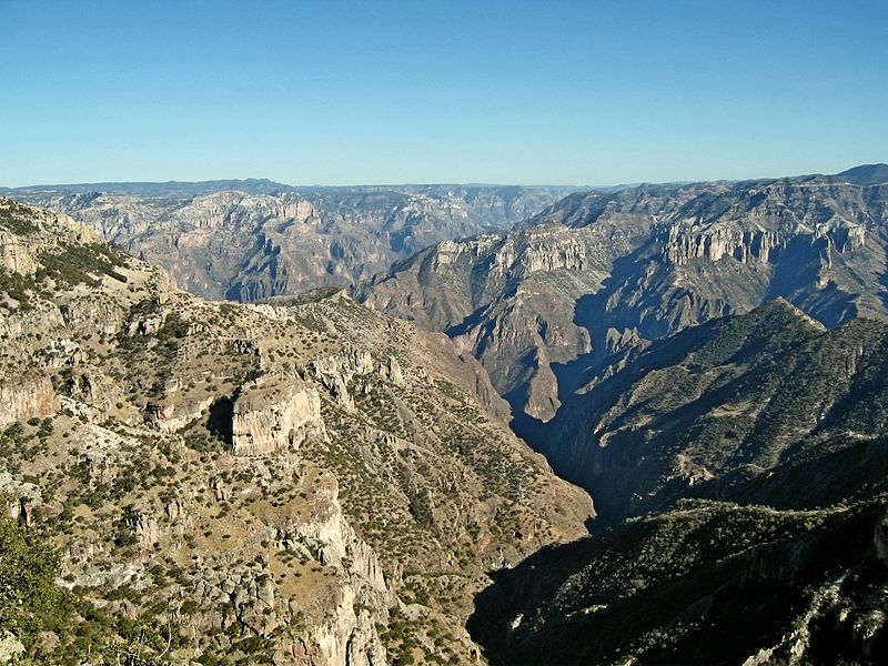 Copper Canyon, Mexico : Largest Canyons in the world