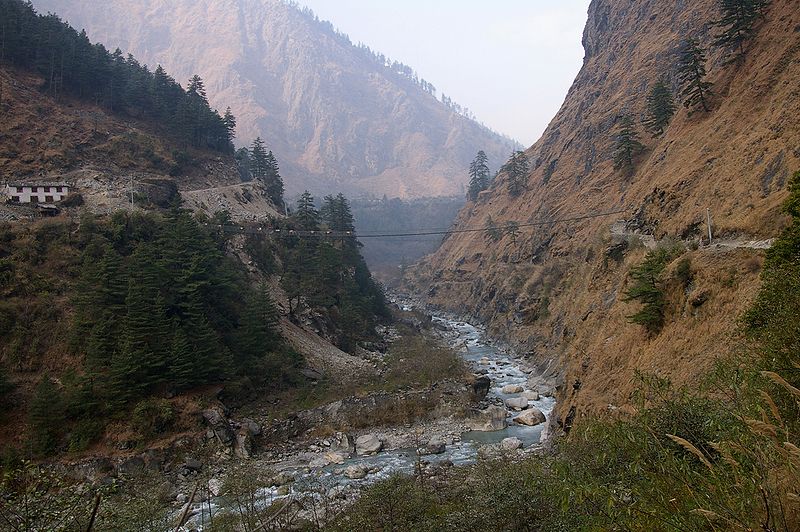 The Kali Gandaki Gorge, Nepal