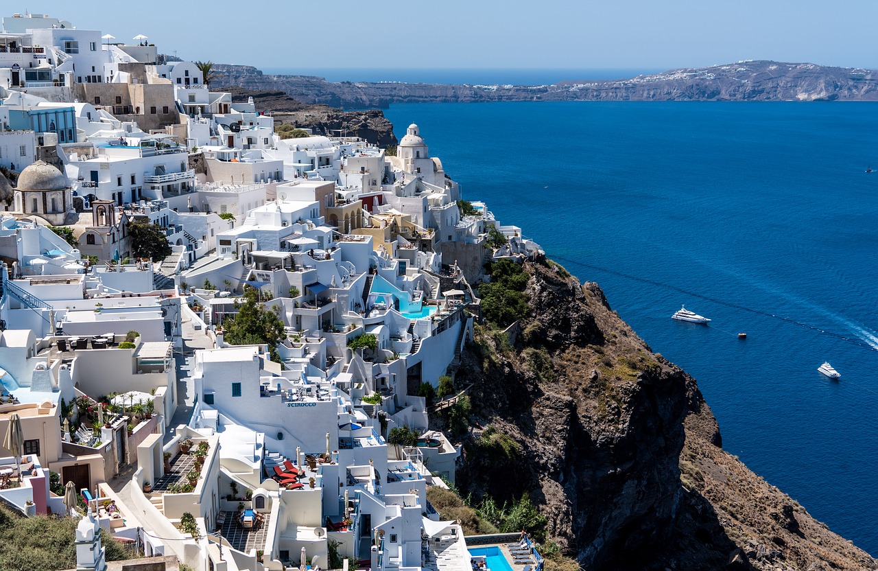 Santorini island