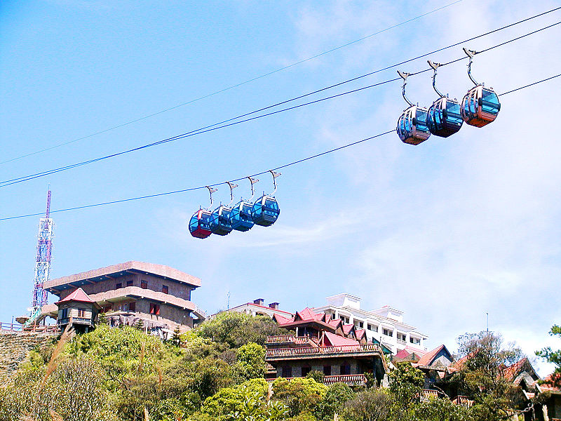 Ba Na Hills Cable Car (Da Nang, Vietnam)