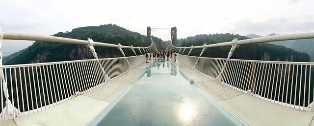 Zhangjiajie Glass Bridges In The World