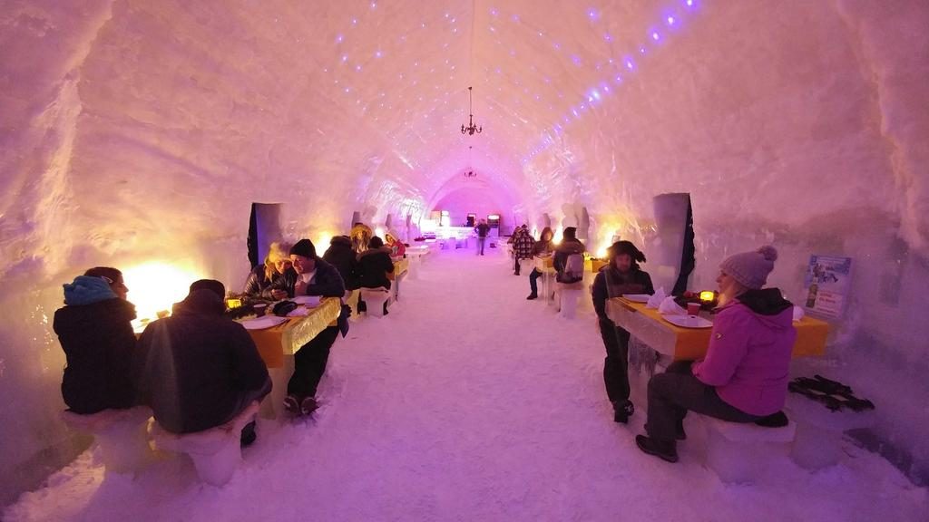 Night stay at the Balea Ice Hotel