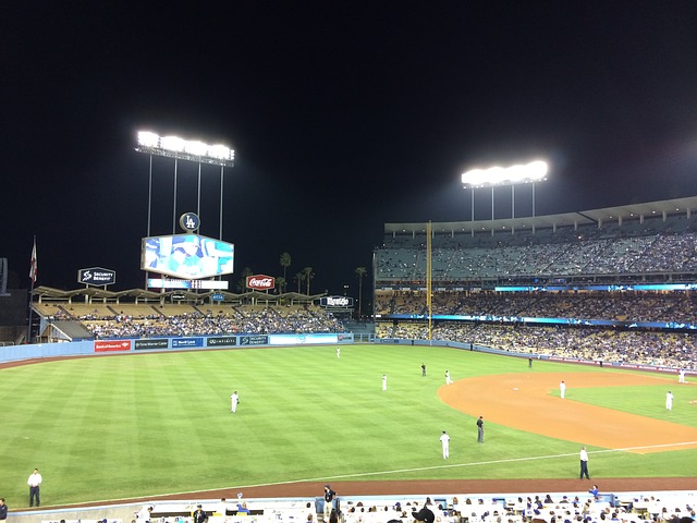 Visiting a sporting event