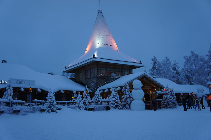 Rovaniemi in christmas