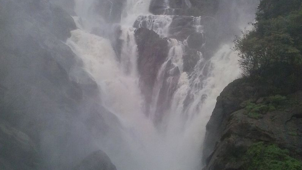 Dudhsagar Waterfalls; Places to visit in Goa