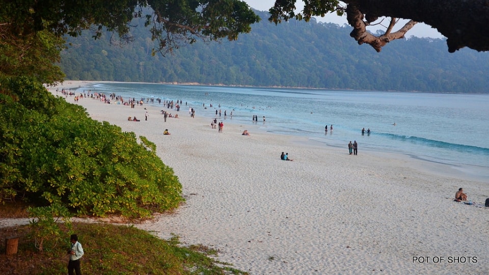Radhanagar Beach; Places to visit in Andaman & Nicobar