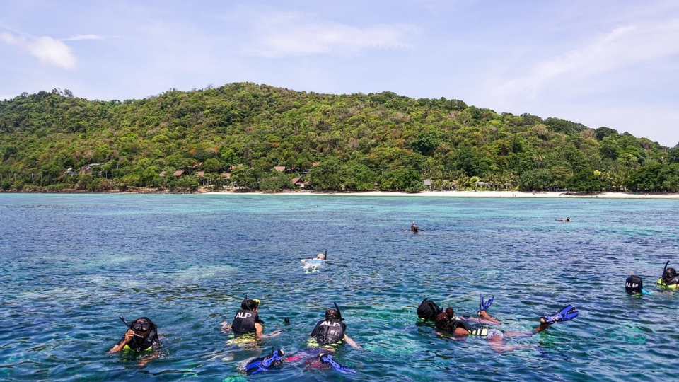 Snorkeling in Andamans