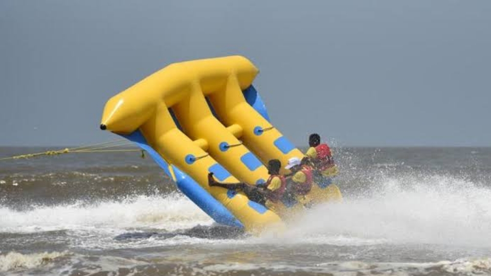 Water Sports in Mandwa Beach; Places to visit in Mumbai